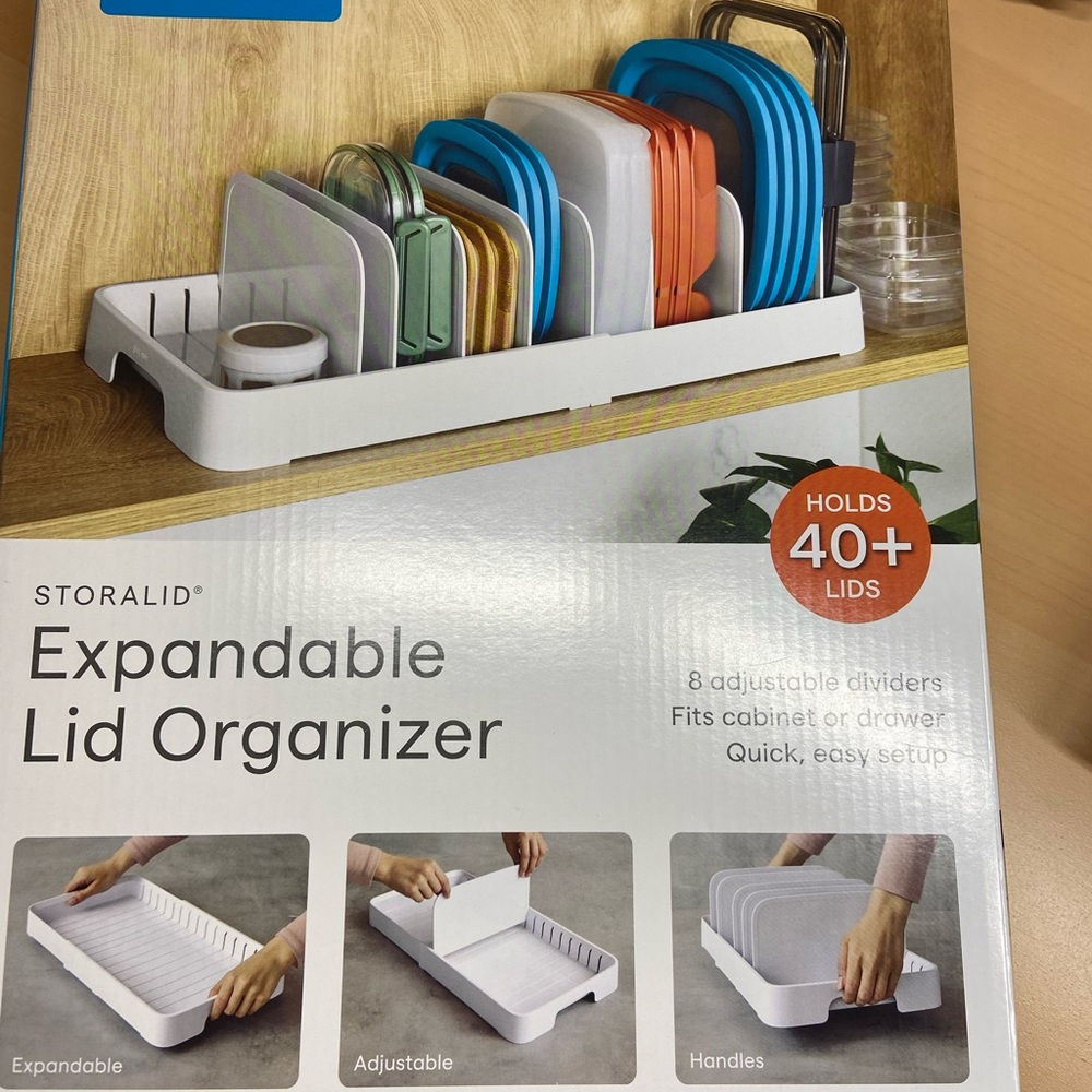 Expandable Lid Organizer